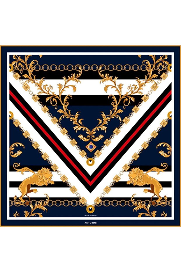 Imperiale Italian Made Limited Edition Handmade Kerchief Bandana Wrap Como Scarf