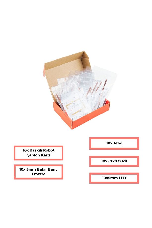 Eding Kağıt Devreleri Kiti ve Sınıf Paketi – Paper Circuits Kit and Classroom Pack - 3