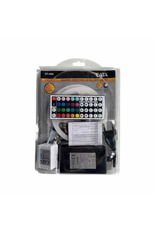 Ct 4558 Rgb Şerit Led Kumandalı Trafolu Set 220v 1 Metre - 2