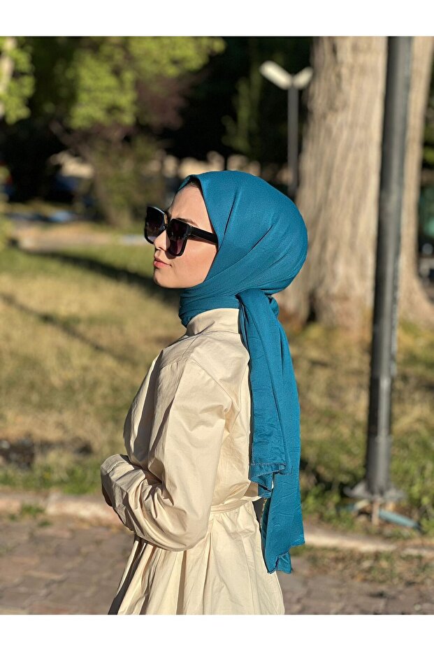 OZMİN COMBED COTTON SHALT WITH TOOK SURAN AND NON-SLIP