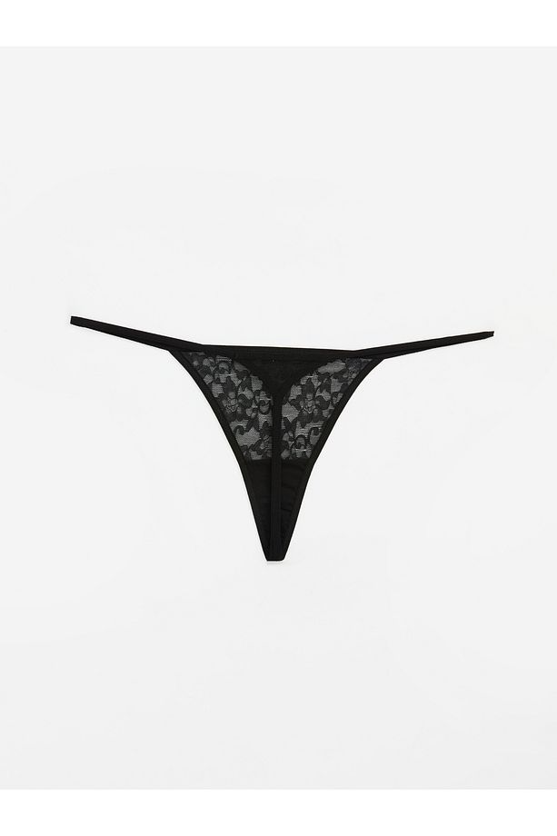 Dantelli Tanga Külot 2'li Paket - 4