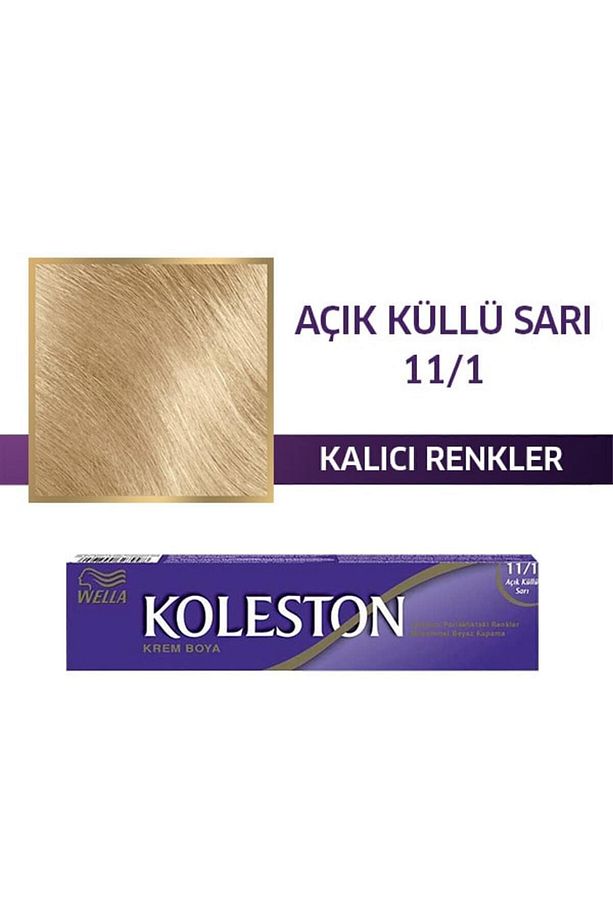 Koleston Single Tüp Boya 11/1 Açık Küllü Sari x5'li Set - 2
