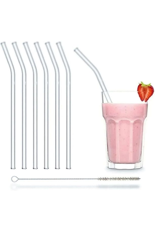 6'lı Cam Pipet Termosilikat (ısıya Dayanıklı) Ve 1 Adet Pipet Temizleme Fırçası 1. Kalite CamPipet - 7
