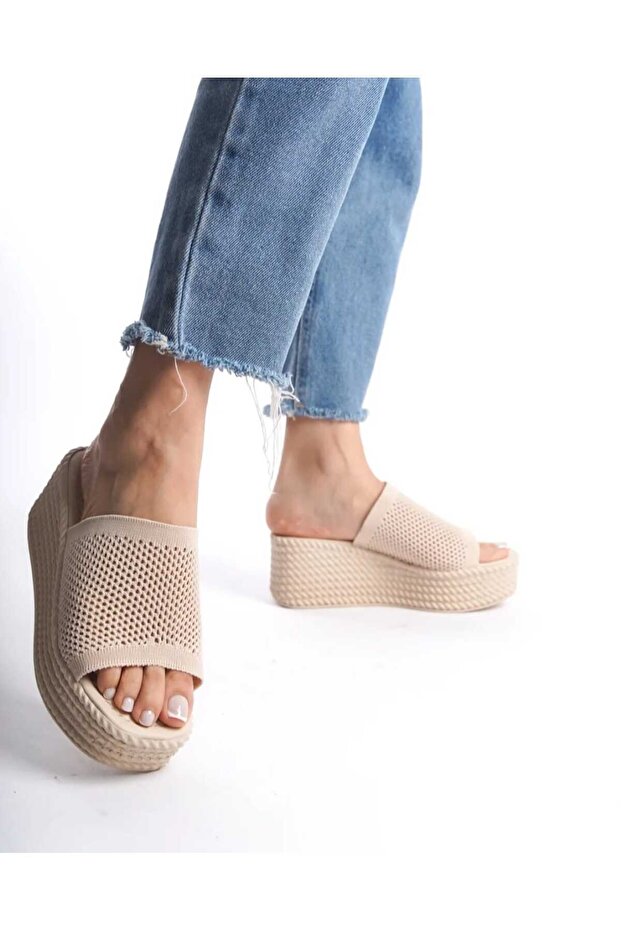 Set papuci cu toc pană - 3