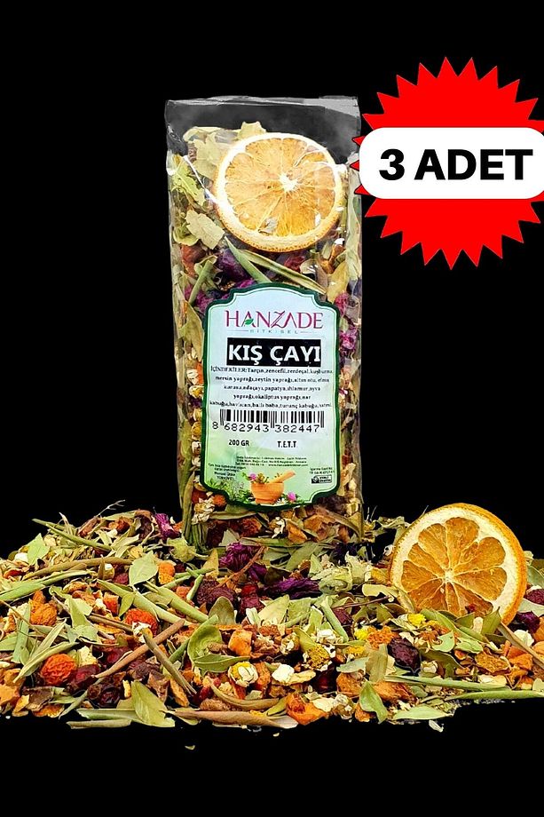 Kış Çayı 200 Gr X 3 Adet Zengin Içerikli - 1