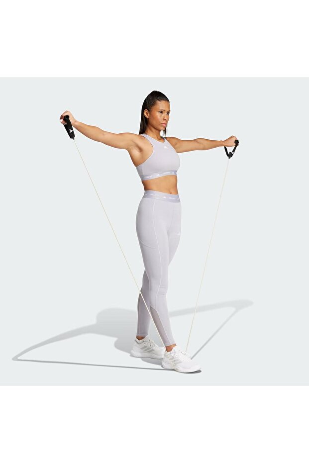 Techfit Medium-Support High-Neck Bra Kadın Büstiyer - 3