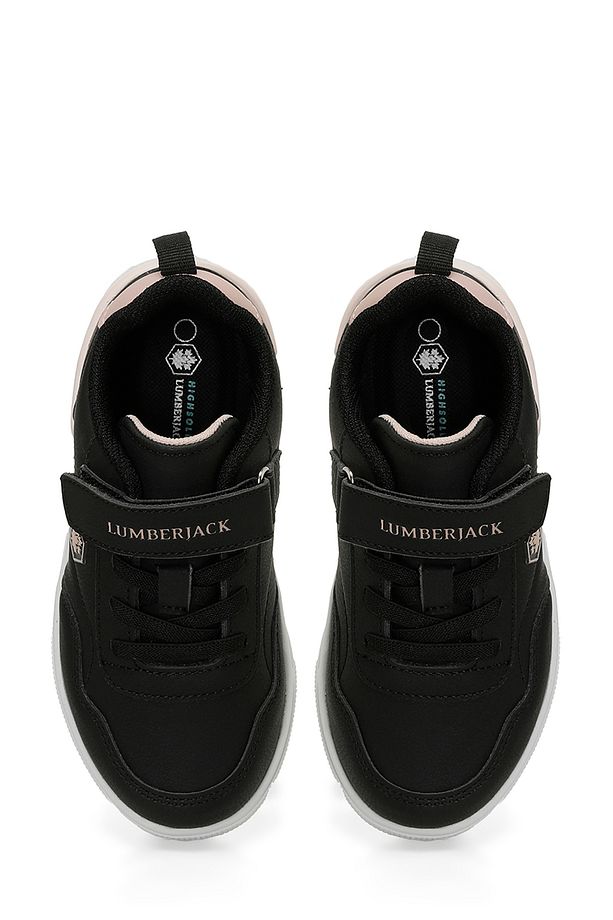 RICK JR 4PR Siyah Kız Çocuk Sneaker - 4