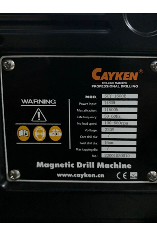 Scy-1600e Manyetik Matkap - 3