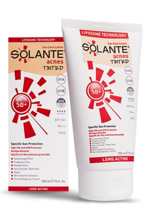 Acnes Tinted Spf 50 Losyon 150 ml - 1