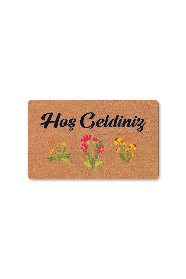Modern Digital Printing - Welcome Sign Mat - Non-Slip Base Door Mat