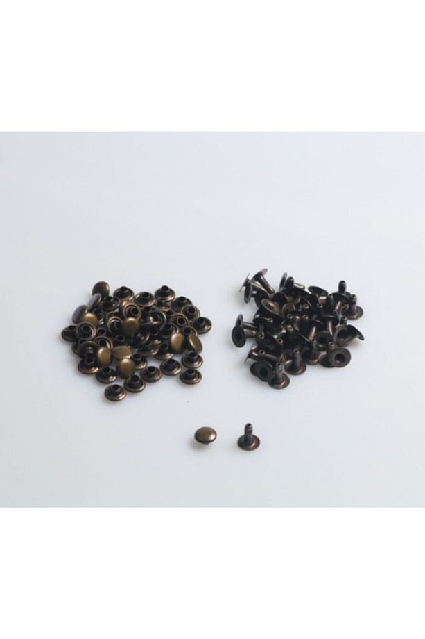 6 Mm Nikel Perçin Rivet 0 No 50 Adet - 1