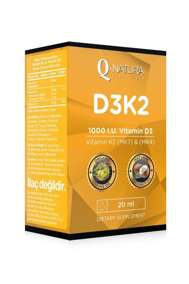 D3k2 Organik Sertifikalı Zeytinyağı Mtc Oil 20 ml - 5