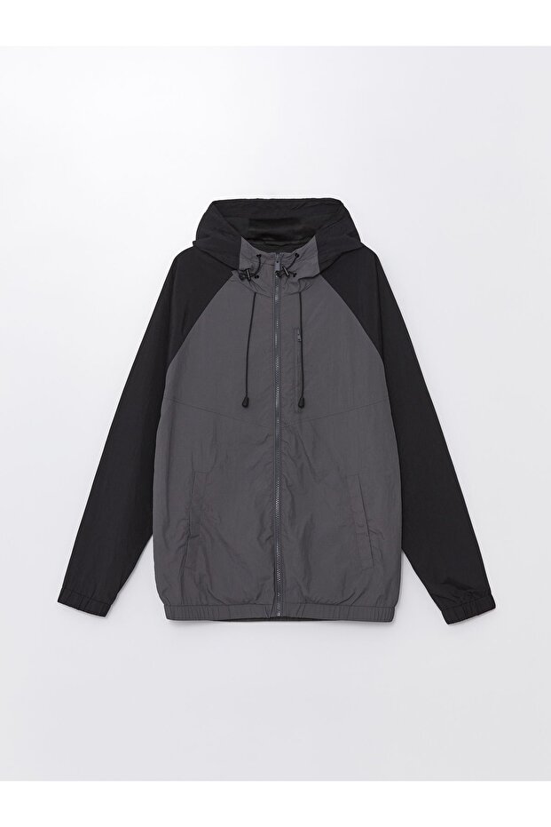 Standart Kalıp Kapüşonlu Erkek Mont - 7