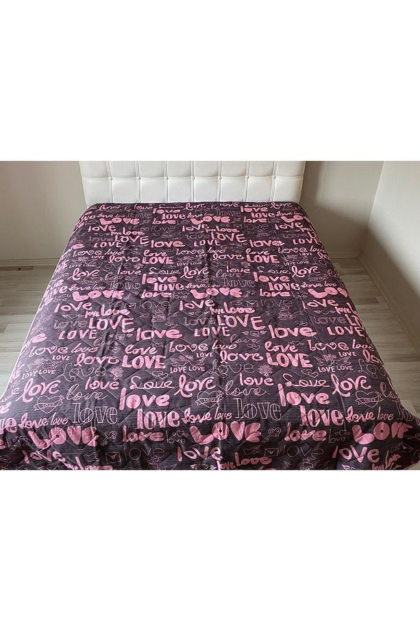 Kapitoneli Tek Kişilik Çok Amaçlı Örtü (PİKE) - 160x230 Cm Pike Yatak Örtüsü - Çift Taraflı Kullanım - 4