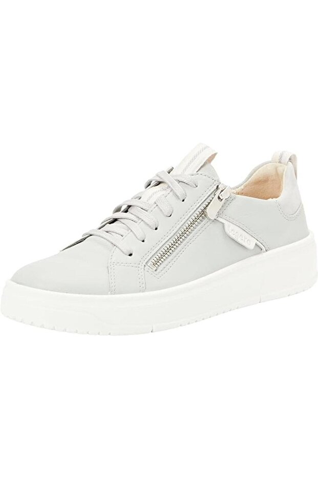 Women's Gray Gray Nappa Leather Rejoise Sneaker