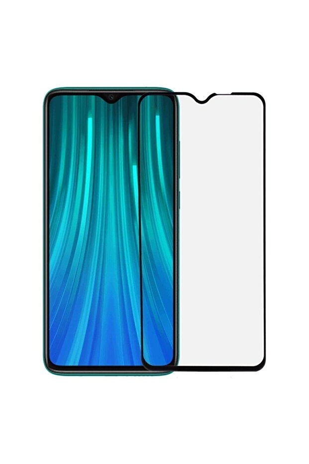 واقي شاشة نانو سيراميك أسود متوافق مع هاتف Redmi Note 8 Pro