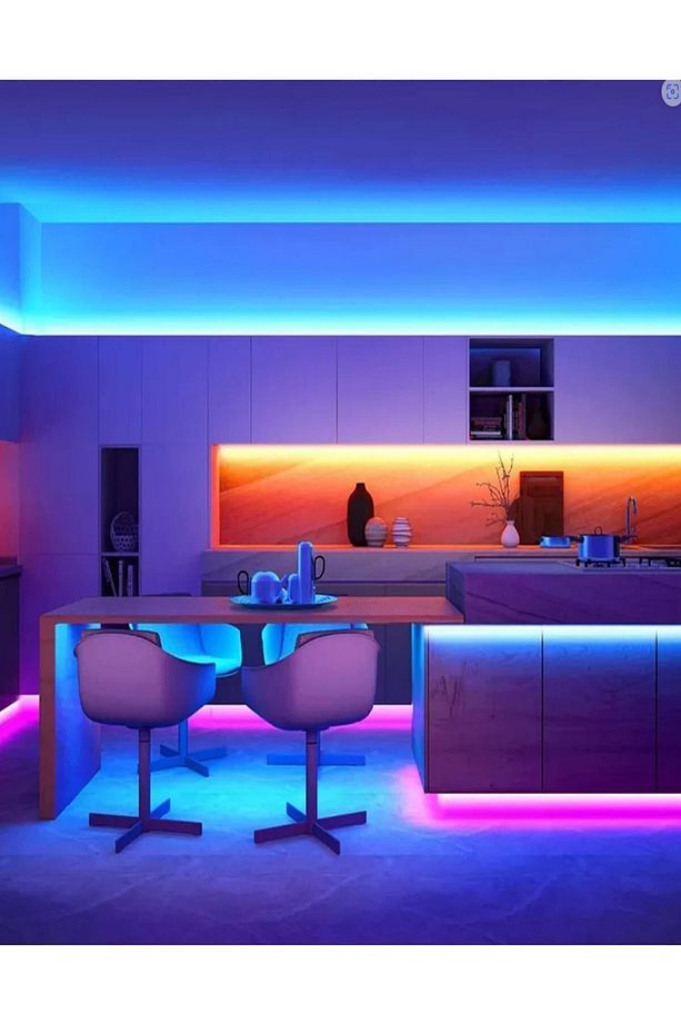 Led Lambader Oda Aydınlatma Sistemi Full Rgb Çok Özellik Full Renk Led Rbg Lambader - 5