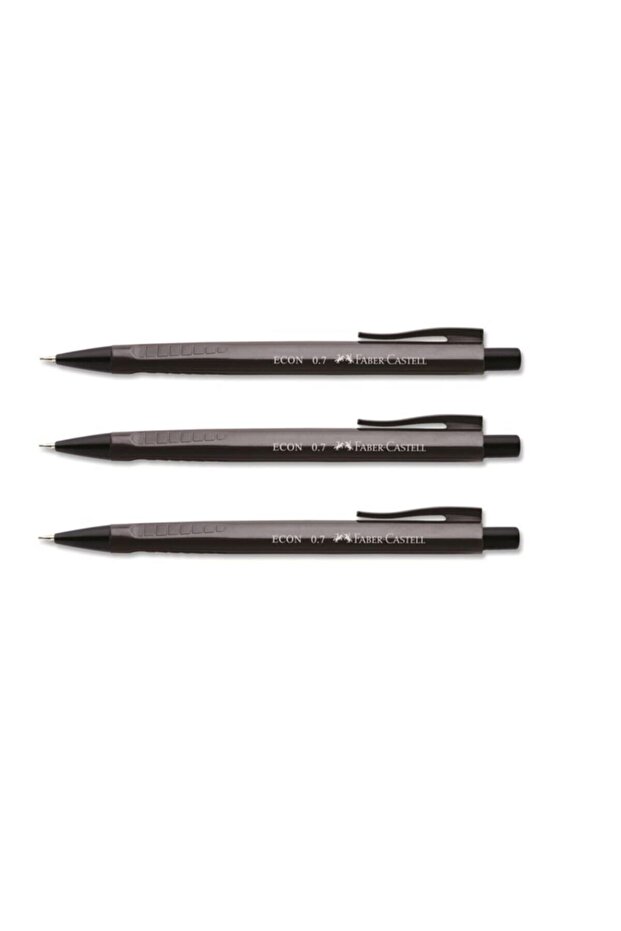 Econ 0.7 Pen Black 3 Pieces