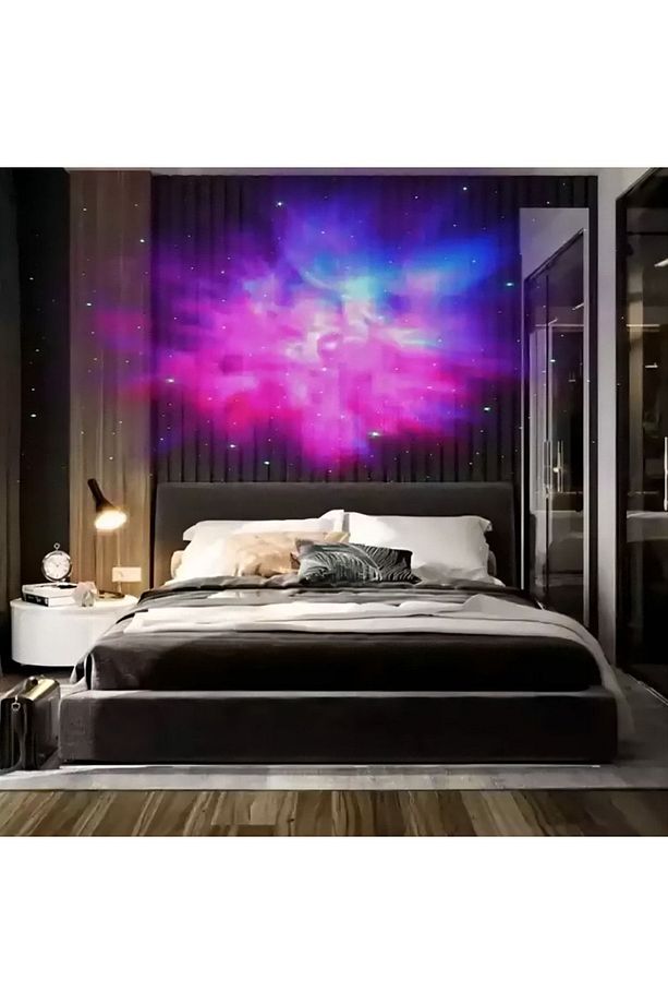 Astronot Yıldız Projeksiyon Lambası, Gece Lambası, Lazer Show, Çocuk Gece Lambası, Hediyelik Eşya - 4