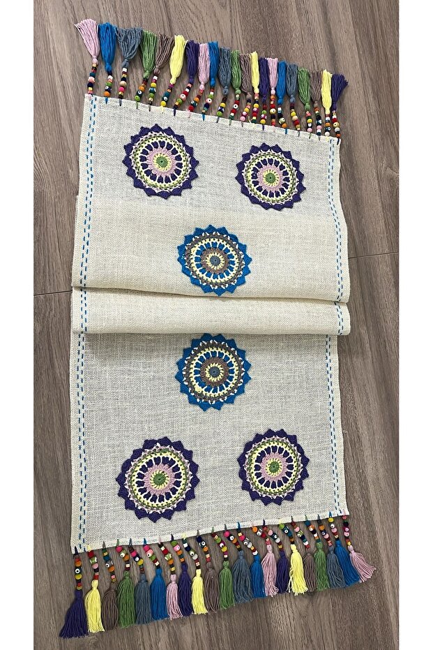 Jut kumaş runner - 2