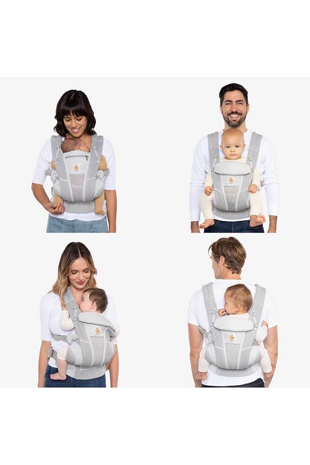 Omni Breeze Softflex Mesh 0-4 Yaş , 4 Taşıma Pozisyonlu Kanguru , Yeni Doğan Ve Küçük Çocuklar - 7