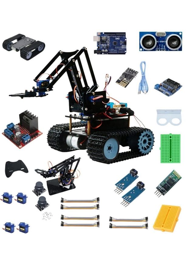 Emes Robotik Robot Kollu Tank Proje Seti - 1