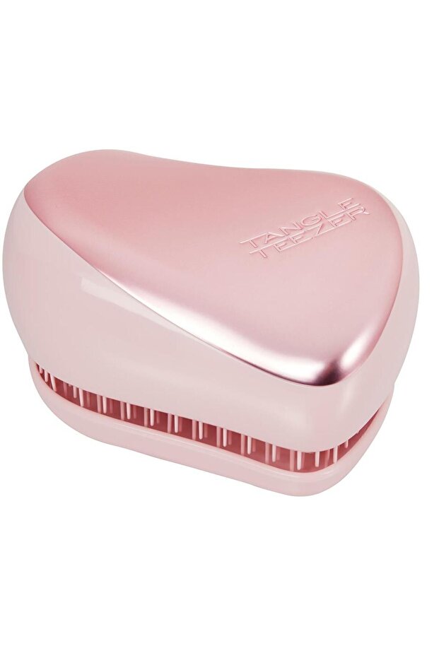 Compact Styler Pink Matte Chrome Saç Fırçası - 1