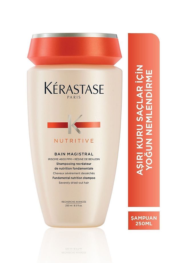 Nutritive Bain Magistral Aşırı Kuru Saçlar Için Yoğun Nem Veren Besleyici Şampuan 250ml - 1