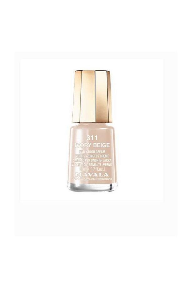 Mini Color Oje Ivory Beige 5ml - 1