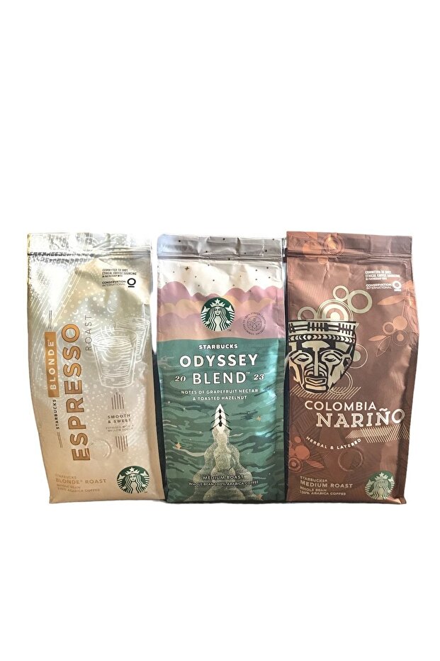 Core Coffee Odyssey Blend & Espresso Blonde & Colombia 3x250gr