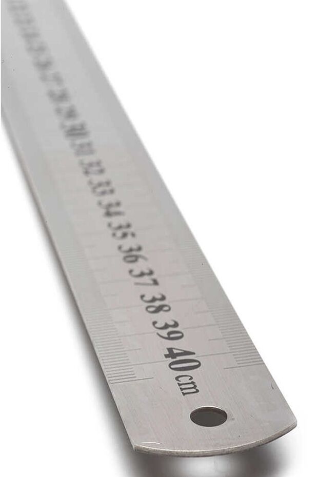 Paslanmaz Çelik Cetvel 40cm