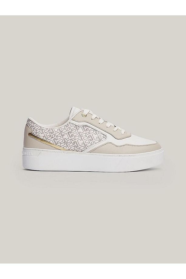 PLATFORM MONOGRAM SNEAKER - 1