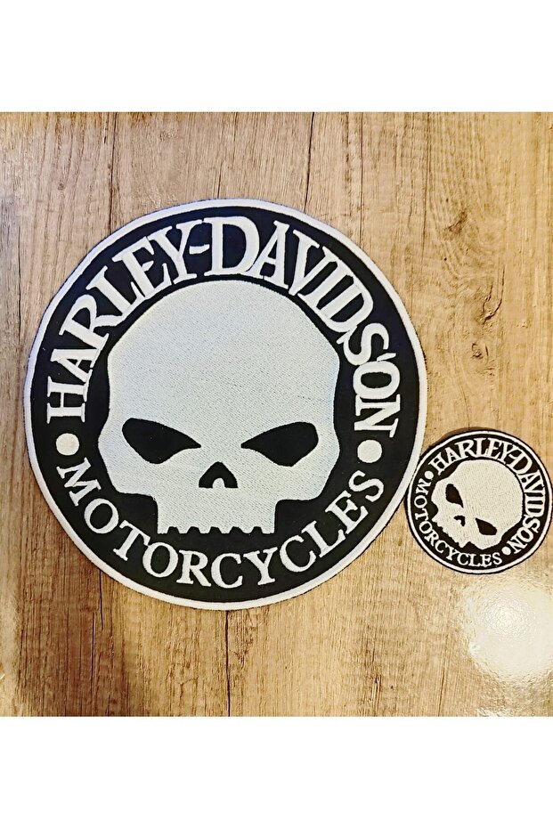 HARLEY DAVIDSON PATCH NAKIŞ ARMA - 1