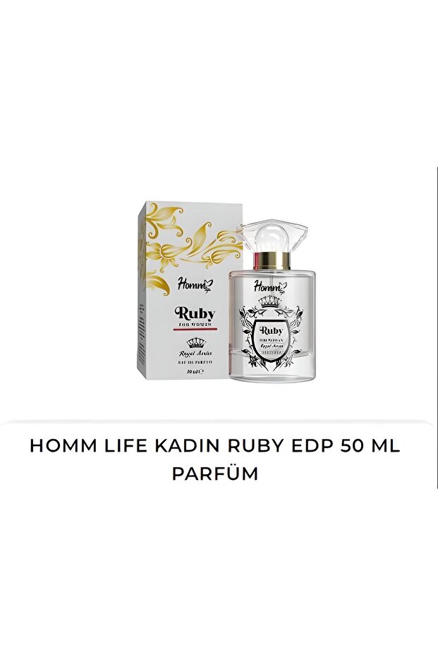 HOMM BİTKİSEL KADIN RUBY EDP 50 ML PARFÜM - 1