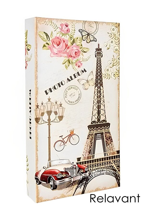 300 Photo Album Paris Patterned 10x15 Cm Quality Album
