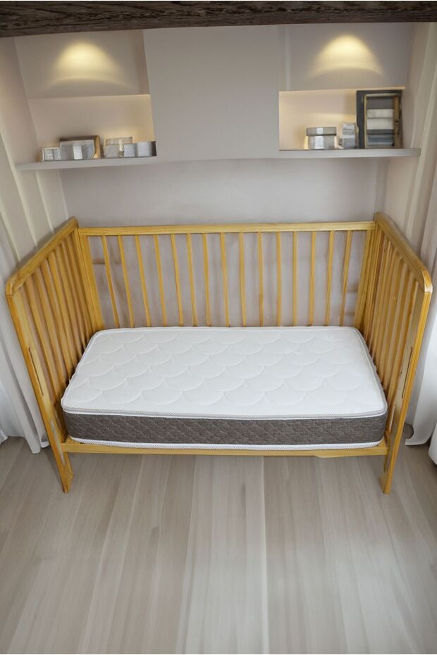 10 Cm Sünger Bebek Ve Çocuk Yatağı Park Yatak Anne Yanı Ve Bebek Yatakları Ultra Lüx Full Ortopedik - 3