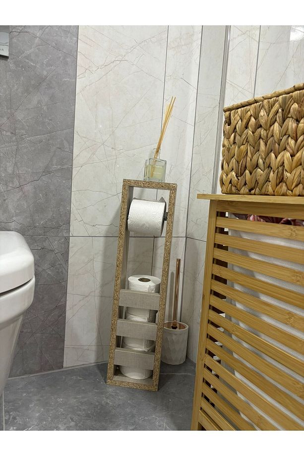 tuvalet kağıtlığı peçetelik banyo klozet wc lavabo rulo - 3