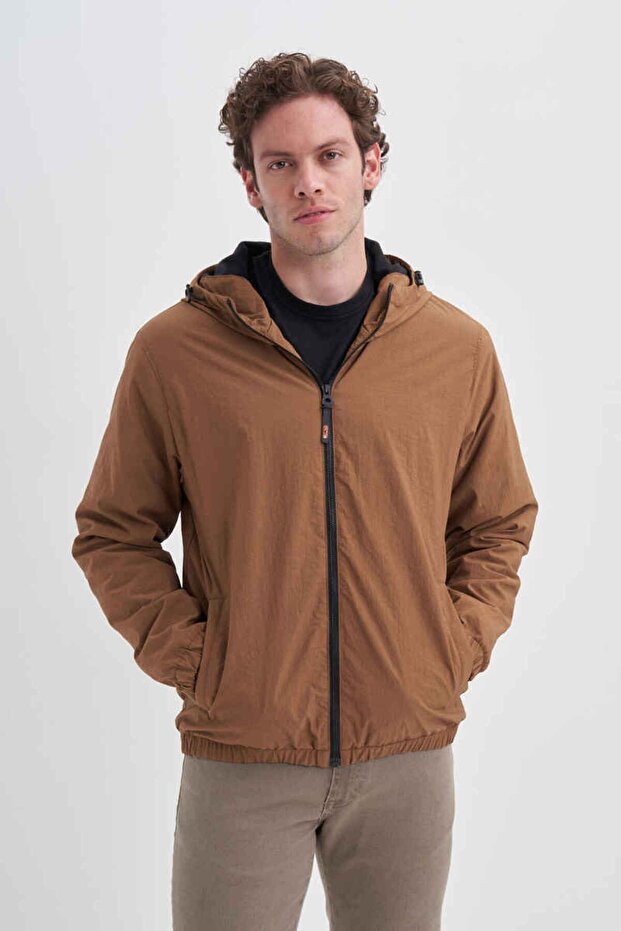 CAZ 1020 Kapşonlu Basic Mont - 1