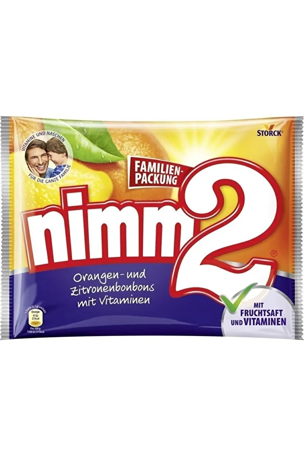 Nimm2 Familienpackung Limon Portakal Şeker 429 gr - 1