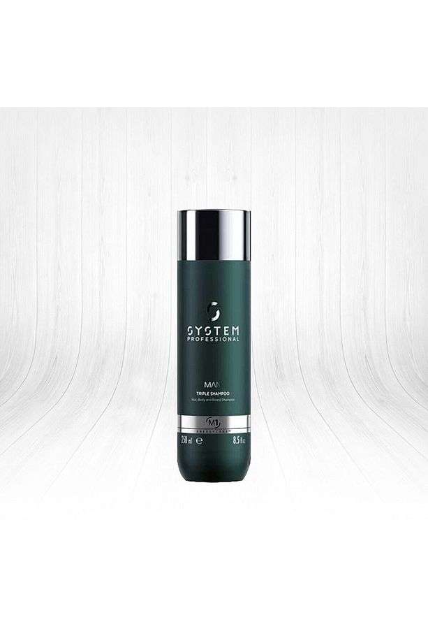 System Professional Man Saç, Vücut Ve Sakal Şampuanı 250ml - 1