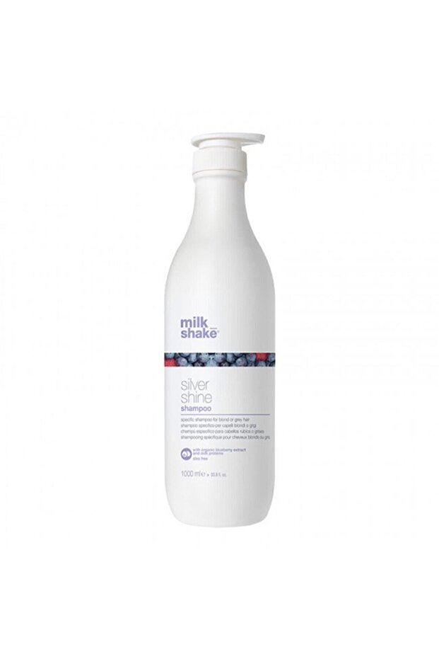 Milk Shake Silver Shine White Shampoo For Grey And Platinum Hair 1000 ml