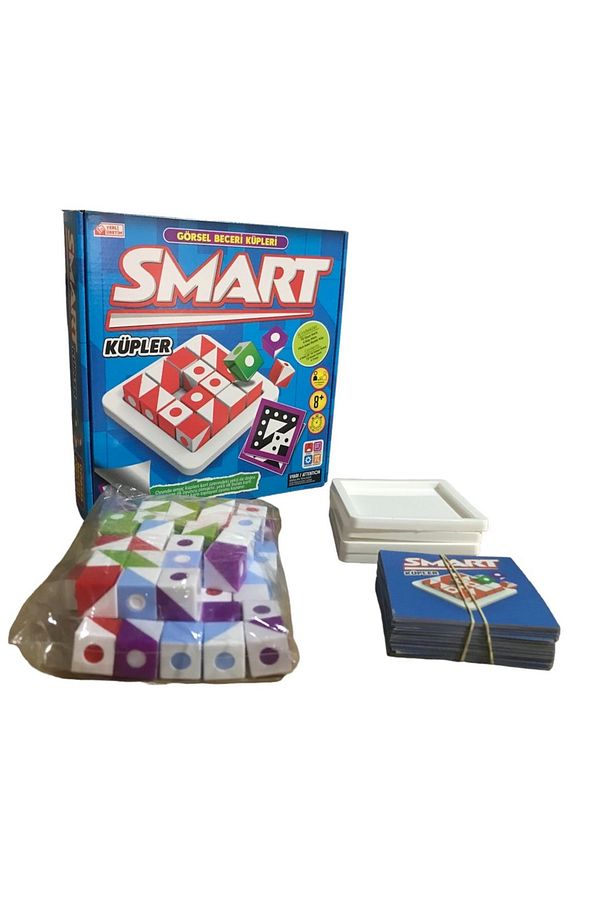 Smart Küpler, Q-Bitz, Görsel Beceri Küpleri, Qbıtz Zeka Akıl Aile Kutu Oyunu - 3