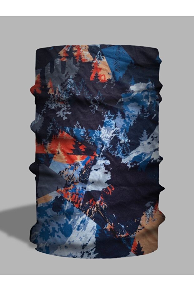 طوق رقبة منقوش بمناظر طبيعية - باف - 1