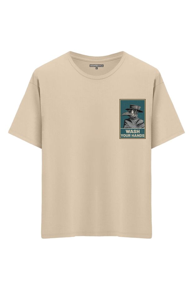 Unisex Wash Your Hands - Oversize T-Shirt