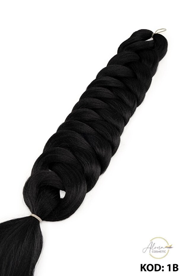 african braid synthetic hair 1B