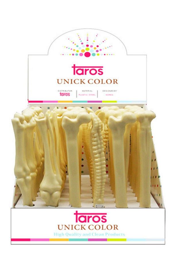 Unıck Color 2756 Kemik Şekil Tükenmez Kalem - 2