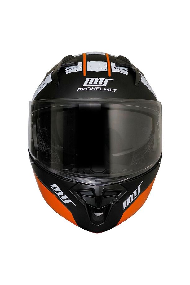 -966-V2 ÇENE AÇILIR KASK (ORANGE) - 3