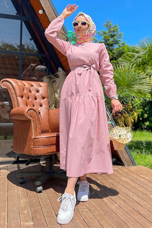 11599-Rochie ROZ - 3