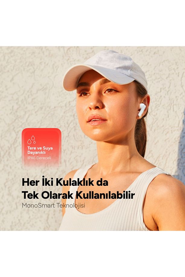 TW06 Gerçek Kablosuz TWS Bluetooth Kulaklık - 8