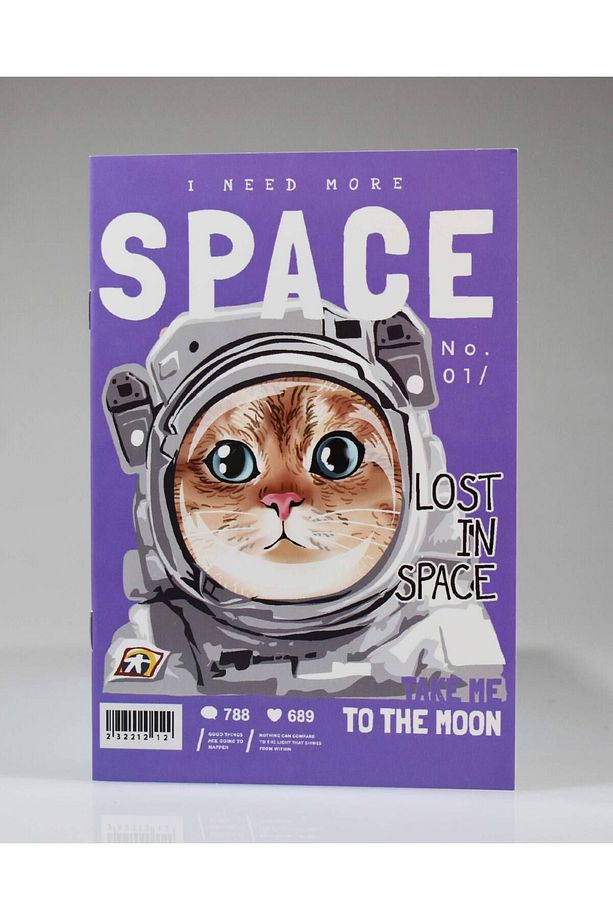 MOR KEDİ DEFTER - 1